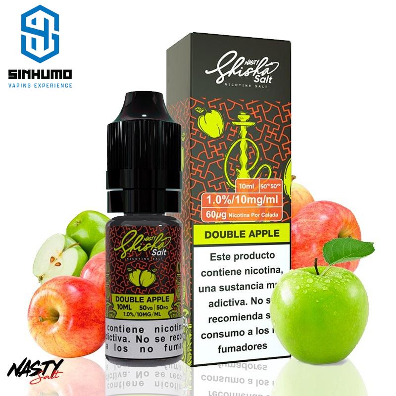 Sales Double Apple 10ml by Nasty Juice Shisha Salt